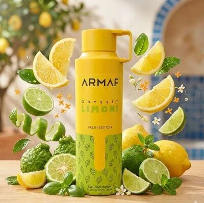 Armaf Odyssey Limoni Fresh — بودي سبراي 200 مل
