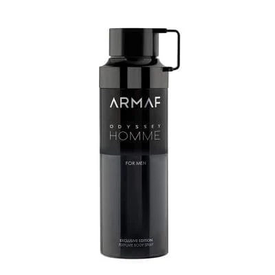 Armaf Odyssey Homme Black — بودي سبراي 200 مل
